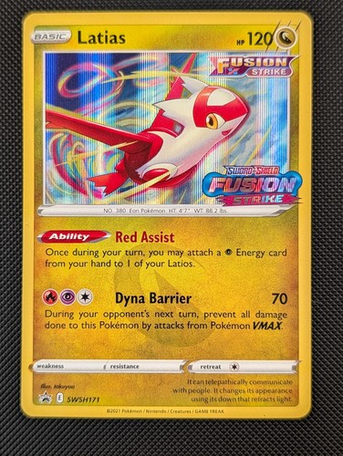 Latias swsh171 holo black star - holo,