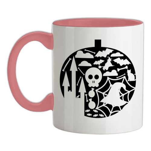 Zucca forma ceramica mug - ceramica,