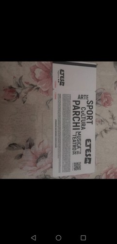 Biglietto ingresso concerto