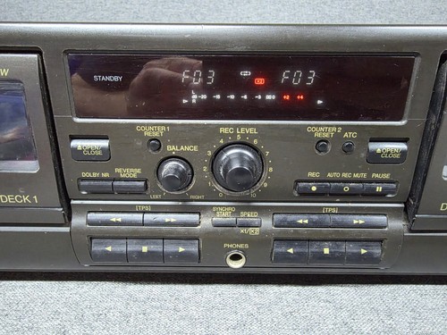 Technics stereo cassette deck - technics,