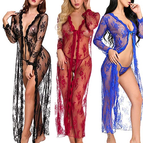 Accappatoio kimono lungo sexy