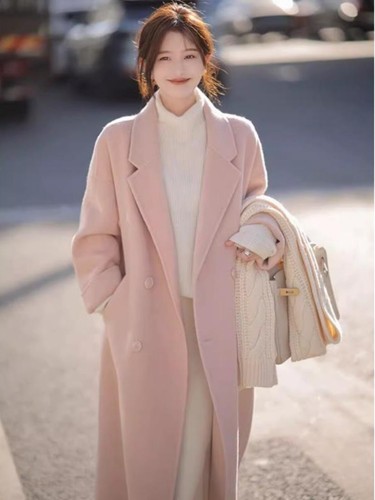 Cappotto lana rosa - , 2024