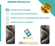 CAMBIO SOSTITUZIONE VETRO DISPLAY IPHONE 15 PRO RIPARAZIONE
