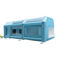 VEVOR Cabina Di Verniciatura Gonfiabile Auto Tenda in Blu Esterne Da 6X3X2,5 M
