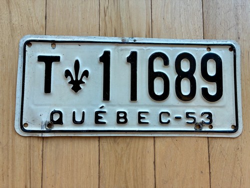 Targa taxi quebec - quebec, 1953