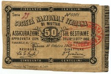 50 CENTESIMI FIDUCIARIO SOC