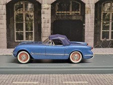 1/43 NEO SCALE MODELS - CHEVROLET CORVETTE C1 SPIDER CABRIOLET CLOSED 1953