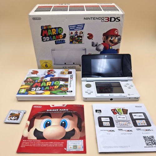 Nintendo 3ds ice white super - 3ds,