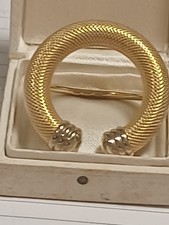 Ferma foulard in oro giallo 18Kt.