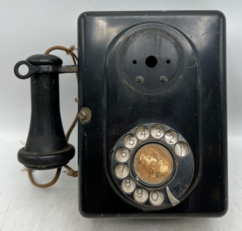 Antico telefono parete - da,
