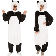 Costume panda donna uomo