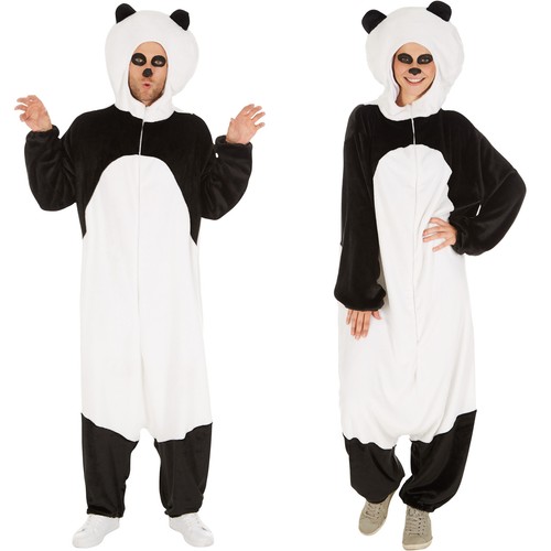 Costume panda donna uomo