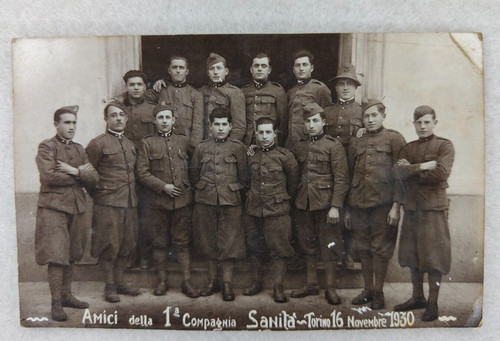 Foto cartolina militari - foto, alpini