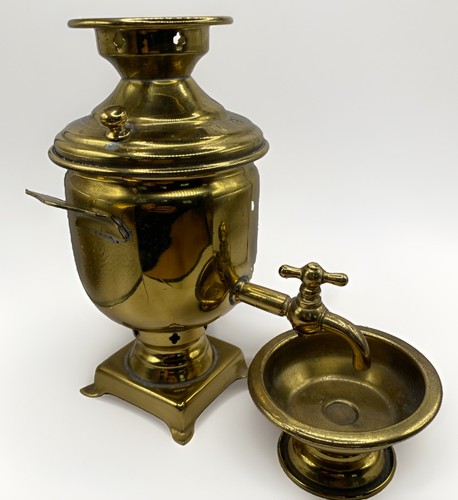 Grande antico samovar - , russo