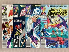 WEST COAST AVENGERS #1 2 3 4