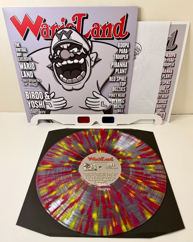 Virtual boy wario land vinyl - boy,