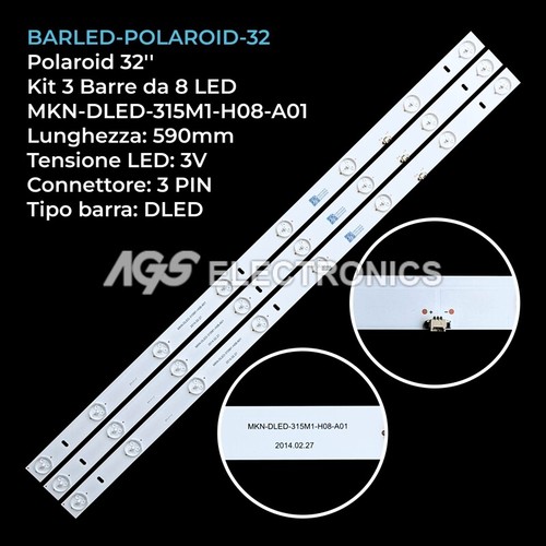 Kit barre strip led tv - kit,