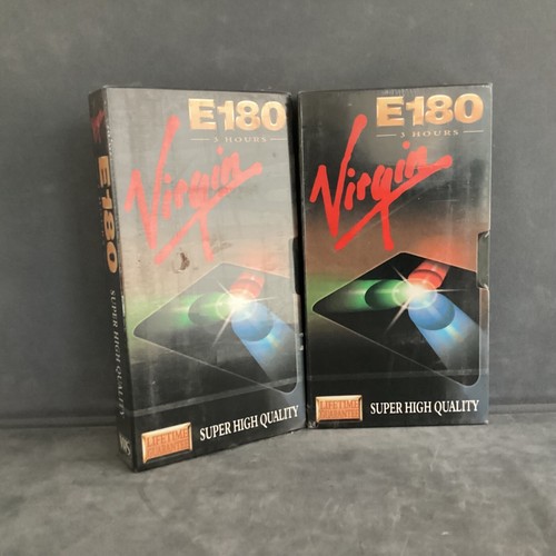 Cassetta vhs vuota virgin - vhs,
