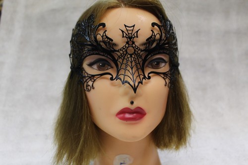 Maschera veneziana metallo - maschera,