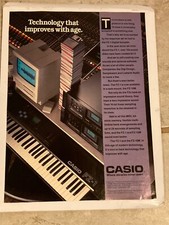 Casio FZ-1 Pubblicità Rivista