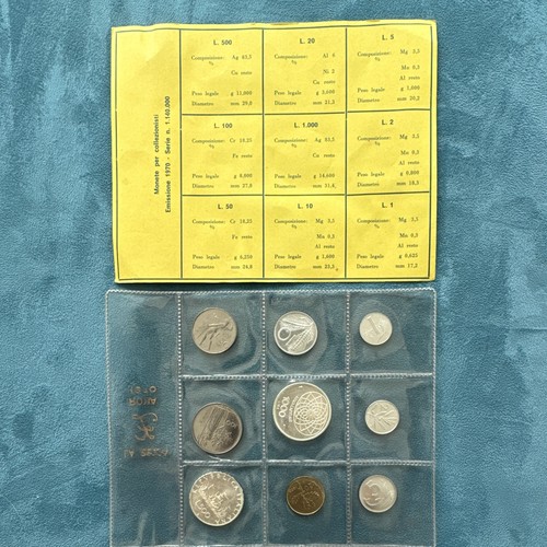 Serie monete repubblica - monete,