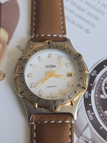Reloj vintage dogma quartz - vintage,