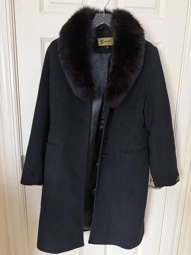 Cappotto lana nero collezione