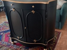 mobile chippendale nero e oro