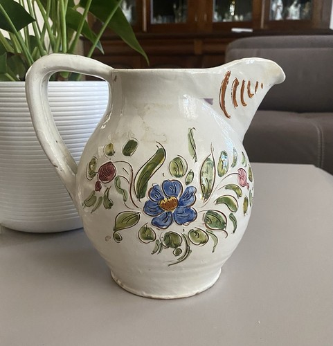 Ceramica antica brocca deruta - antica,