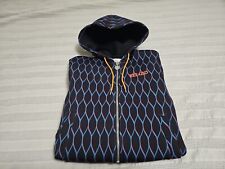 Giacca con cappuccio Kenzo x H&M full zip geometrica in neoprene TG XS