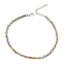 925 Argento Sterling Zaffiro