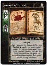 Journal of Hrorsh V:TES VTES