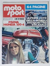 44012 Moto Sport a. III N. 15/16 1973 - Benelli 500; Honda 350.4; Kawasaki KX250