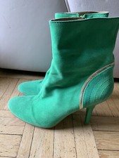 Stivaletti Fornarina verdi