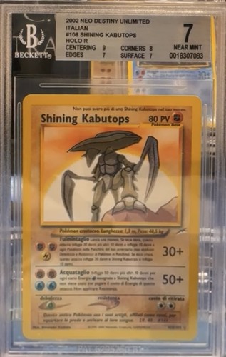 Shining kabutops 108 105 neo - shining,