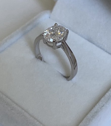 Anello solitario argento - solitario,