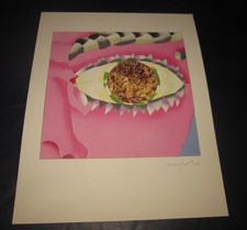 Ugo Nespolo  La Vista firma