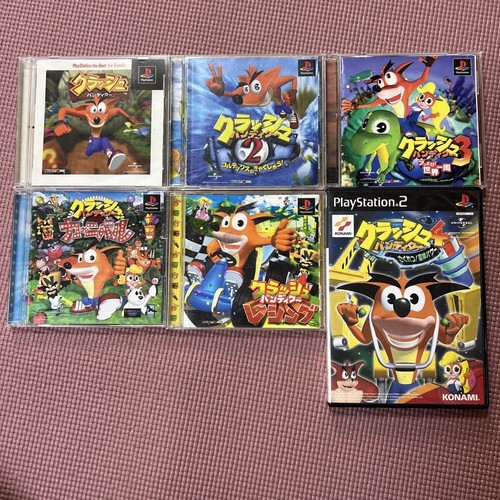 Crash bandicoot set - set, 6