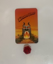 Mb Giochi L'ISOLA DI FUOCO  GEMMA RUBINO Originale Anni 80￼