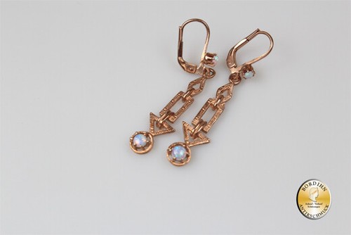Orecchini argento dorati stile - argento,