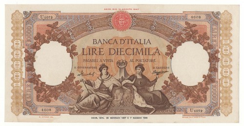 10000 lire repubbliche - 10000,