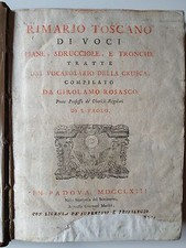 LIBRO ANTICO LEGATURA IN MEZZA