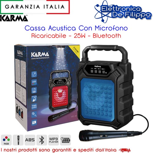 Cassa acustica con microfono - cassa,