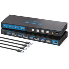 Interruttore KVM 4x1