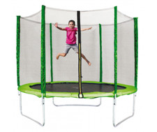 Tappeto elastico con rete - , di