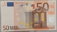 Banconota Italia prima serie firma Duisenberg da 50 euro Germania splendida