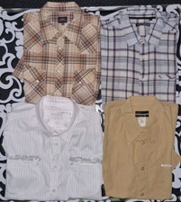 Set 4 Camicie Uomo XL manica Corta GUESS, G Star, Diesel, G.q.c.