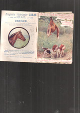 dépliant ancien vieux papier