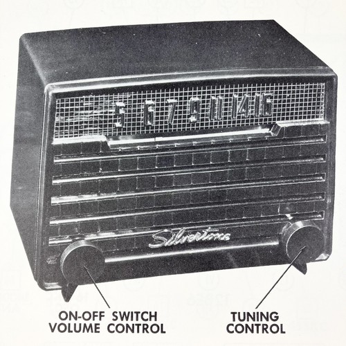 1953 silvertone radio 2003 5 - 1953,
