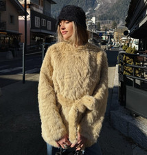 Cappotto pelliccia sintetica